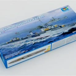 05789 | Trumpeter 1/700 German Zerstorer Z-43 1944 Destroyer Plastic Model Kit -Outlet Crafted Scale Store TRU 05789 01 1200x800 1