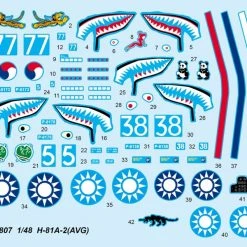 05807 | Trumpeter 1/48 H-81A-2 (AVG) Fighter Scaled Plastic Model Kit -Outlet Crafted Scale Store TRU 05807 56 1200x800 1