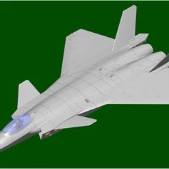 05821 | Trumpeter 1/48 Chinese J-20 Mighty Dragon-Beast Scaled Plastic Model Kit -Outlet Crafted Scale Store TRU 05821 5 1200x800 1