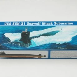 05904 | Trumpeter 1/144 USS Seawolf SSN-21 Attack Submarine Plastic Model Kit -Outlet Crafted Scale Store TRU 05904 53 1200x800 1