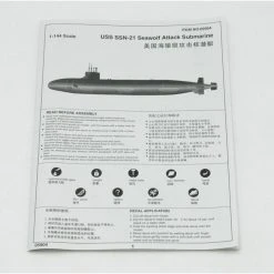 05904 | Trumpeter 1/144 USS Seawolf SSN-21 Attack Submarine Plastic Model Kit -Outlet Crafted Scale Store TRU 05904 54 1200x800 1