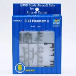 06219 | Trumpeter 1/350 F-4J Phantom II Aircraft Sets (6Pcs) For Aircraft Carrier Scaled Plastic Model Kit -Outlet Crafted Scale Store TRU 06219 51 1200x800 1