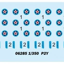 06285 | Trumpeter 1/350 P2Y "Seaplane" Maritime Patrol Aircraft Set (6Pcs) Scaled Plastic Model Kit -Outlet Crafted Scale Store TRU 06285 02 1200x800 1