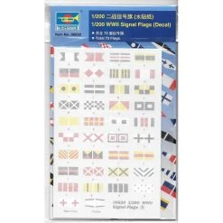 06630 | Trumpeter 1/200 WWII Signal Flags Decal Set -Outlet Crafted Scale Store TRU 06630 52 1200x800 1