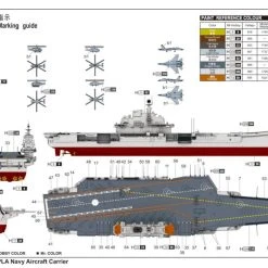 06703 | Trumpeter 1/700 PLA Navy "Liao Ning" Aircraft Carrier Plastic Model Kit -Outlet Crafted Scale Store TRU 06703 60 1200x800 1