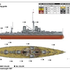 06704 | Trumpeter 1/700 HMS Dreadnought 1907 Battleship Plastic Model Kit -Outlet Crafted Scale Store TRU 06704 56 1200x800 1
