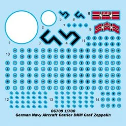 06709 | Trumpeter 1/700 German DKM Graf Zeppelin Aircraft Carrier Plastic Model Kit -Outlet Crafted Scale Store TRU 06709 53 1200x800 1