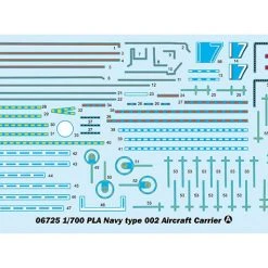 06725 | Trumpeter 1/700 PLA Navy Type 002 Aircraft Carrier Plastic Model Kit -Outlet Crafted Scale Store TRU 06725 03 1200x800 1