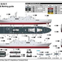 06726 | Trumpeter 1/700 PLA Navy Type 071 Amphibious Transport Dock Plastic Model Kit -Outlet Crafted Scale Store TRU 06726 08 1200x800 1