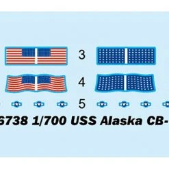 06738 | Trumpeter 1/700 USS Alaska CB-1 Battlecruiser Scaled Plastic Model Kit -Outlet Crafted Scale Store TRU 06738 02 1200x800 1