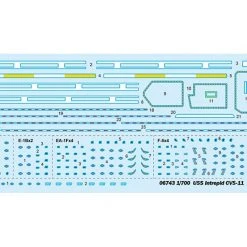 06743 | Trumpeter 1/700 USS Intrepid CVS-11 Scaled Plastic Model Kit -Outlet Crafted Scale Store TRU 06743 3 1200x800 1