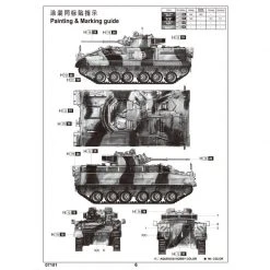 07101 | Trumpeter 1/72 British Warrior Tank Scaled Plastic Model Kit -Outlet Crafted Scale Store TRU 07101 54 1200x800 1
