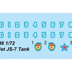 07136 | Trumpeter 1/72 Soviet JS-7 Tank Scaled Plastic Model Kit -Outlet Crafted Scale Store TRU 07136 53 1200x800 1