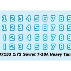 07153 | Trumpeter 1/72 Soviet Army T-10A Heavy Tank Scaled Plastic Model Kit -Outlet Crafted Scale Store TRU 07153 02 1200x800 1