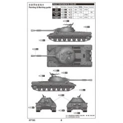 07153 | Trumpeter 1/72 Soviet Army T-10A Heavy Tank Scaled Plastic Model Kit -Outlet Crafted Scale Store TRU 07153 03 1200x800 1