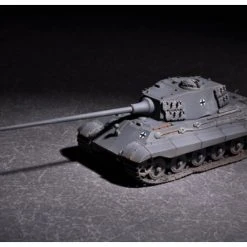 07160 | Trumpeter 1/72 German King Tiger Tank W/ 105mm Kwk L/65 Scaled Plastic Model Kit