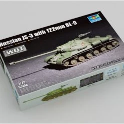 07163 | Trumpeter 1/72 Russian JS-3 W/ 122mm BL-9 Tank Scaled Plastic Model Kit -Outlet Crafted Scale Store TRU 07163 55 1200x800 1