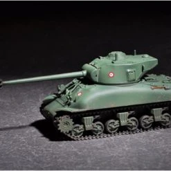 07169 | Trumpeter 1/72 French M4 Sherman Tank Scaled Plastic Model Kit
