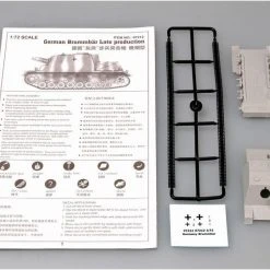 07212 | Trumpeter 1/72 German Brummbar (Late Version) Scaled Plastic Model Kit -Outlet Crafted Scale Store TRU 07212 53 1200x800 1