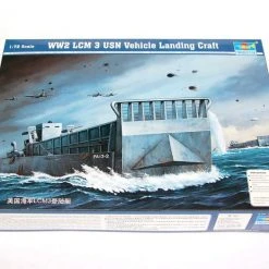 07213 | Trumpeter 1/72 USN WWII LCN 3 Vehicle Landing Craft Plastic Model Kit -Outlet Crafted Scale Store TRU 07213 52 1200x800 1