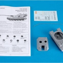07221 | Trumpeter 1/72 British AS-90 SPG Self-Propelled Gun Scaled Plastic Model Kit -Outlet Crafted Scale Store TRU 07221 53 1200x800 1