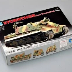 07247 | Trumpeter 1/72 German Sturmtiger (Late Version) Scaled Plastic Model Kit -Outlet Crafted Scale Store TRU 07247 52 1200x800 1