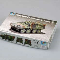 07270 | Trumpeter 1/72 U.S.M.C LAV-C2 (Command & Control) Armoured Vehicle Scaled Plastic Model Kit -Outlet Crafted Scale Store TRU 07270 53 1200x800 1