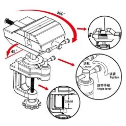 08503 | Trumpeter Master Tools Hobby Flexible Mini Bench Vice -Outlet Crafted Scale Store TRU 08503 53 1200x800 1