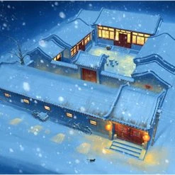 09001 | Trumpeter 1/100 Courtyard House (Beijing Siheyuan) Scaled Plastic Model Kit -Outlet Crafted Scale Store TRU 09001 03 1200x800 1