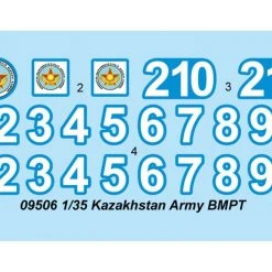 09506 | Trumpeter 1/35 Kazakhstan BMPT Terminator Tank Scaled Plastic Model Kit -Outlet Crafted Scale Store TRU 09506 67 1200x800 1