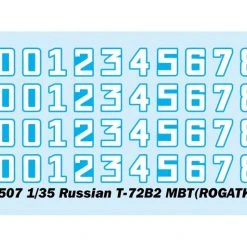 09507 | Trumpeter 1/35 Russian T-72B2 Main Battle Tank Scaled Plastic Model Kit -Outlet Crafted Scale Store TRU 09507 53 1200x800 1