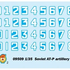 09509 | Trumpeter 1/35 Soviet AT-P Artillery Tractor Scaled Plastic Model Kit -Outlet Crafted Scale Store TRU 09509 59 1200x800 1