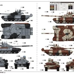 09510 | Trumpeter 1/35 Russian T-72B3M Main Battle Tank Scaled Plastic Model Kit -Outlet Crafted Scale Store TRU 09510 55 1200x800 1