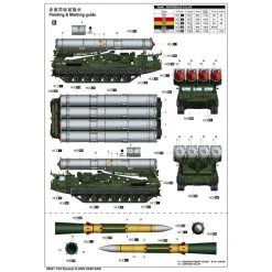 09521 | Trumpeter 1/35 Russian S-300V 9A85 SAM Scaled Plastic Model Kit -Outlet Crafted Scale Store TRU 09521 04 1200x800 2