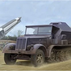 09537 | Trumpeter 1/35 German Sd.Kfz.7/3 Half-track Artillery Tractor Scaled Plastic Model Kit