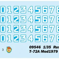 09546 | Trumpeter 1/35 Russian 1979 T-72A Main Battle Tank Scaled Plastic Model Kit -Outlet Crafted Scale Store TRU 09546 03 1200x800 1