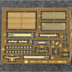 09554 | Trumpeter 1/35 Russian BREM-1M Armoured Recovery Vehicle Scaled Plastic Model Kit -Outlet Crafted Scale Store TRU 09554 15 1200x800 1