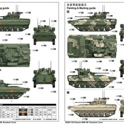 09558 | Trumpeter 1/35 Russian BMP-2M Berezhok Turret Plastic Model Kit -Outlet Crafted Scale Store TRU 09558 4 1200x800 1