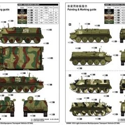 09568 | Trumpeter 1/35 GT-MU Light Armored Multipurpose Transport Vehicle Scaled Plastic Model Kit -Outlet Crafted Scale Store TRU 09568 04 1200x800 1