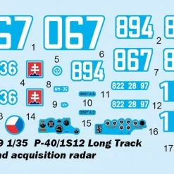09569 | Trumpeter 1/35 P-40/1S12 Long Track S-band Acquisition Radar Scaled Plastic Model Kit -Outlet Crafted Scale Store TRU 09569 14 1200x800 1
