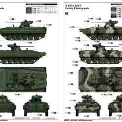 09572 | Trumpeter 1/35 BMD-3 Airborne Infantry Fighting Tank Scaled Plastic Model Kit -Outlet Crafted Scale Store TRU 09572 03 1200x800 1