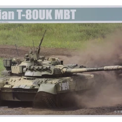 09578 | Trumpeter 1/35 Russian T-80UK Main Battle Tank Scaled Plastic Model Kit