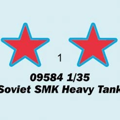 09584 | Trumpeter 1/35 Soviet SMK Heavy Tank Scaled Plastic Model Kit -Outlet Crafted Scale Store TRU 09584 02 1200x800 1