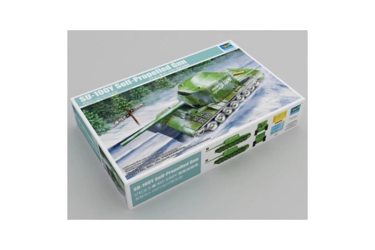 09589 | Trumpeter 1/35 Soviet Su-100U Tank Destroyer Scaled Plastic Model Kit 5 09589 | Trumpeter 1/35 Soviet Su-100U Tank Destroyer Scaled Plastic Model Kit - Image 5