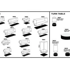 09802 | Trumpeter Model Plastic Display Case 257x66x82mm -Outlet Crafted Scale Store TRU 09802 52 1200x800 1