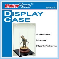 09807 | Trumpeter Model Plastic Display Case 117x117x206mm -Outlet Crafted Scale Store TRU 09807 52 1200x800 1