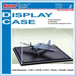 09812 | Trumpeter Model Plastic Display Case 170x170x70mm -Outlet Crafted Scale Store TRU 09812 52 1200x800 1