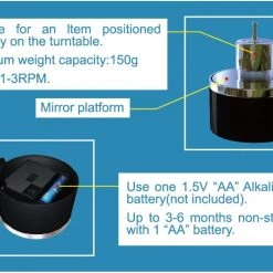 09830 | Trumpeter Model 3-inch Turntable Display -Outlet Crafted Scale Store TRU 09830 53 1200x800 1