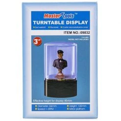 09832 | Trumpeter Model Plastic Display Turntable Case 84x130mm