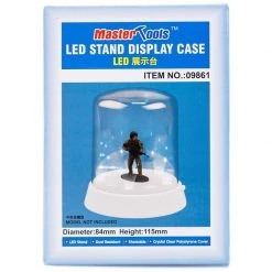 09861 | Trumpeter Model Plastic Display Case 84x115mm W/ LED